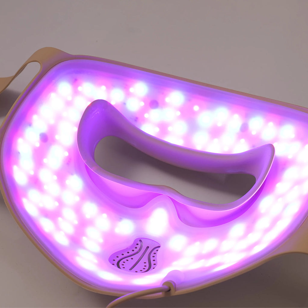 M300 4D LED Face Mask, Silicone Frame Skin-Friendly Material